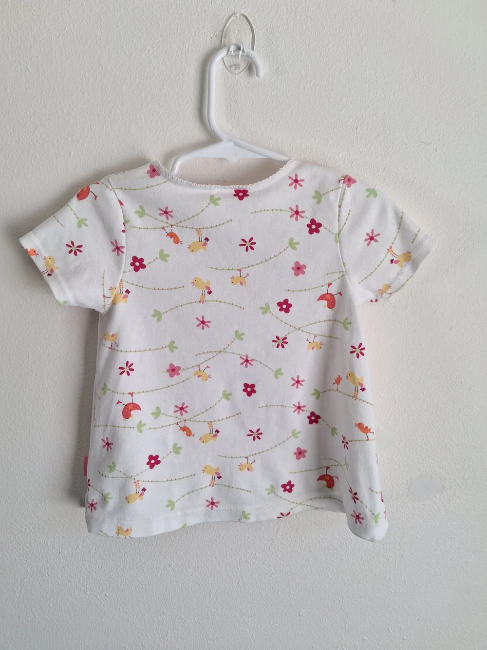 Vintage Carters Girl Flower Top 4T